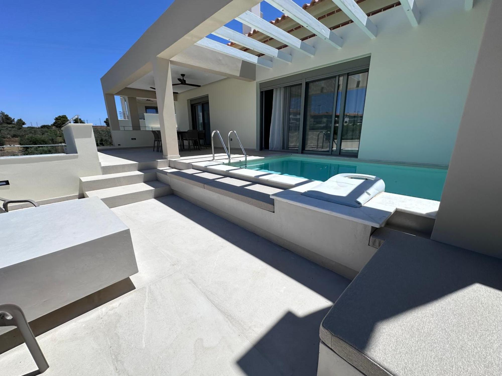 Luxury Houses With Private Pools In Porto Heli By Goutos Properties ภายนอก รูปภาพ