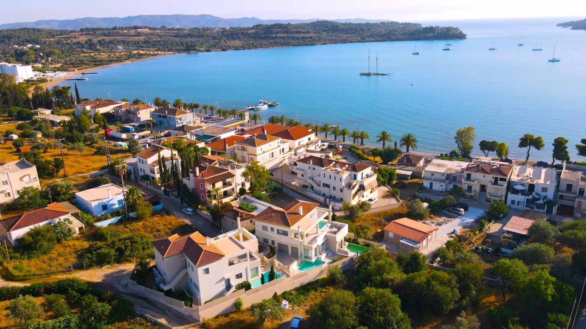 Luxury Houses With Private Pools In Porto Heli By Goutos Properties ภายนอก รูปภาพ